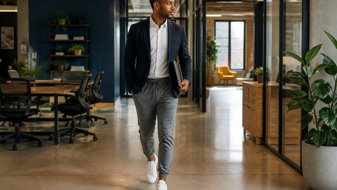 How to Wear Joggers to Work Professionally