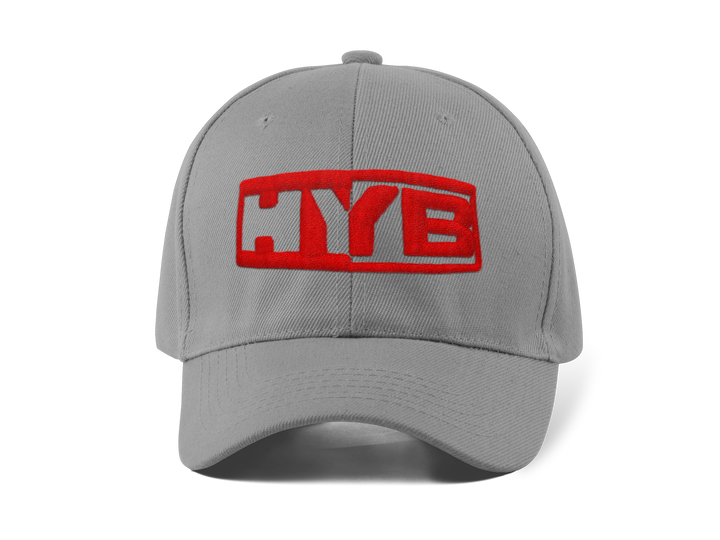 HYB Flatbill Snapback Hat – Bold Hustle Lifestyle - Grey