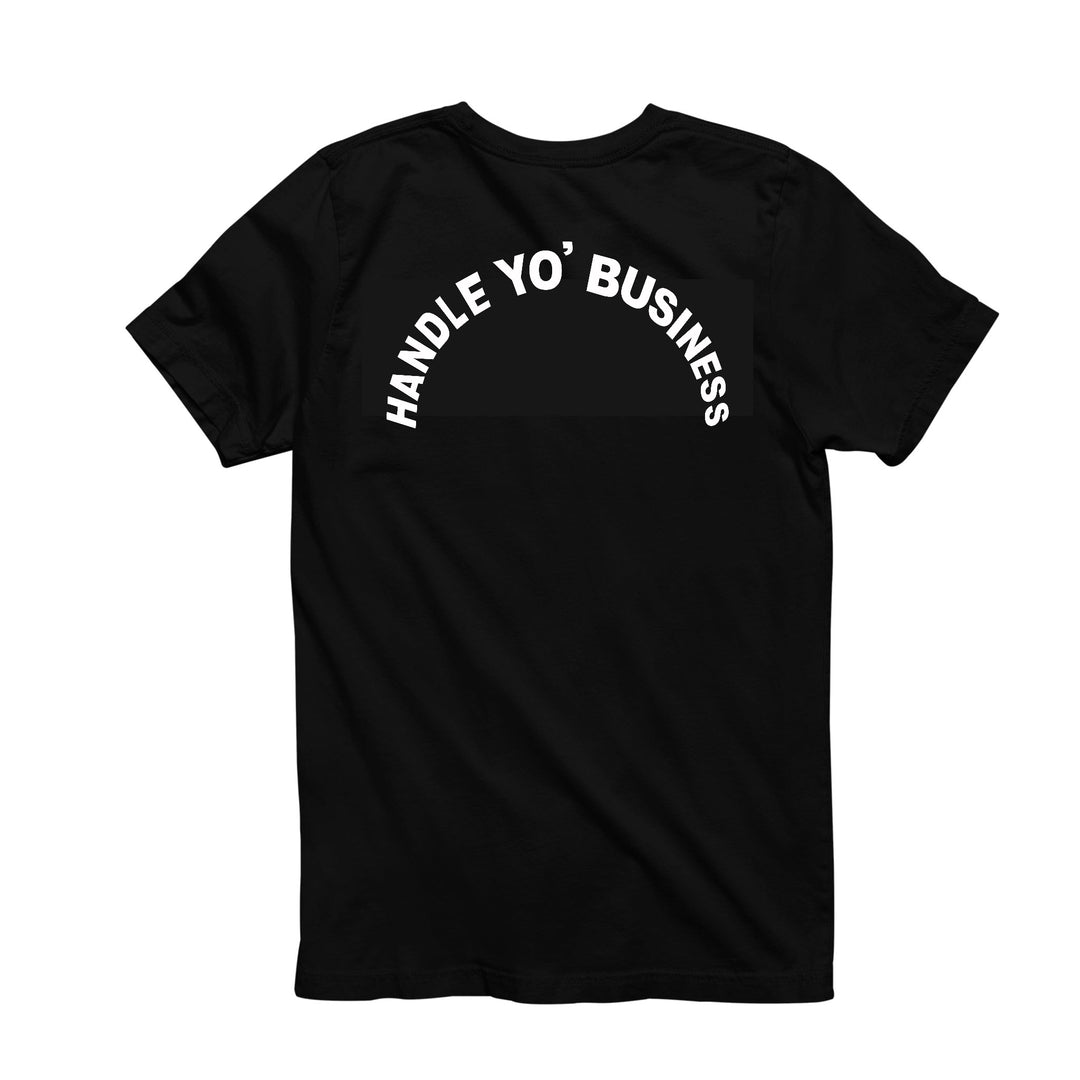 T-Shirt with “HYB” block acronym
