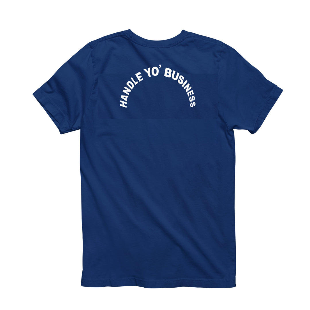 T-Shirt with “HYB” block acronym
