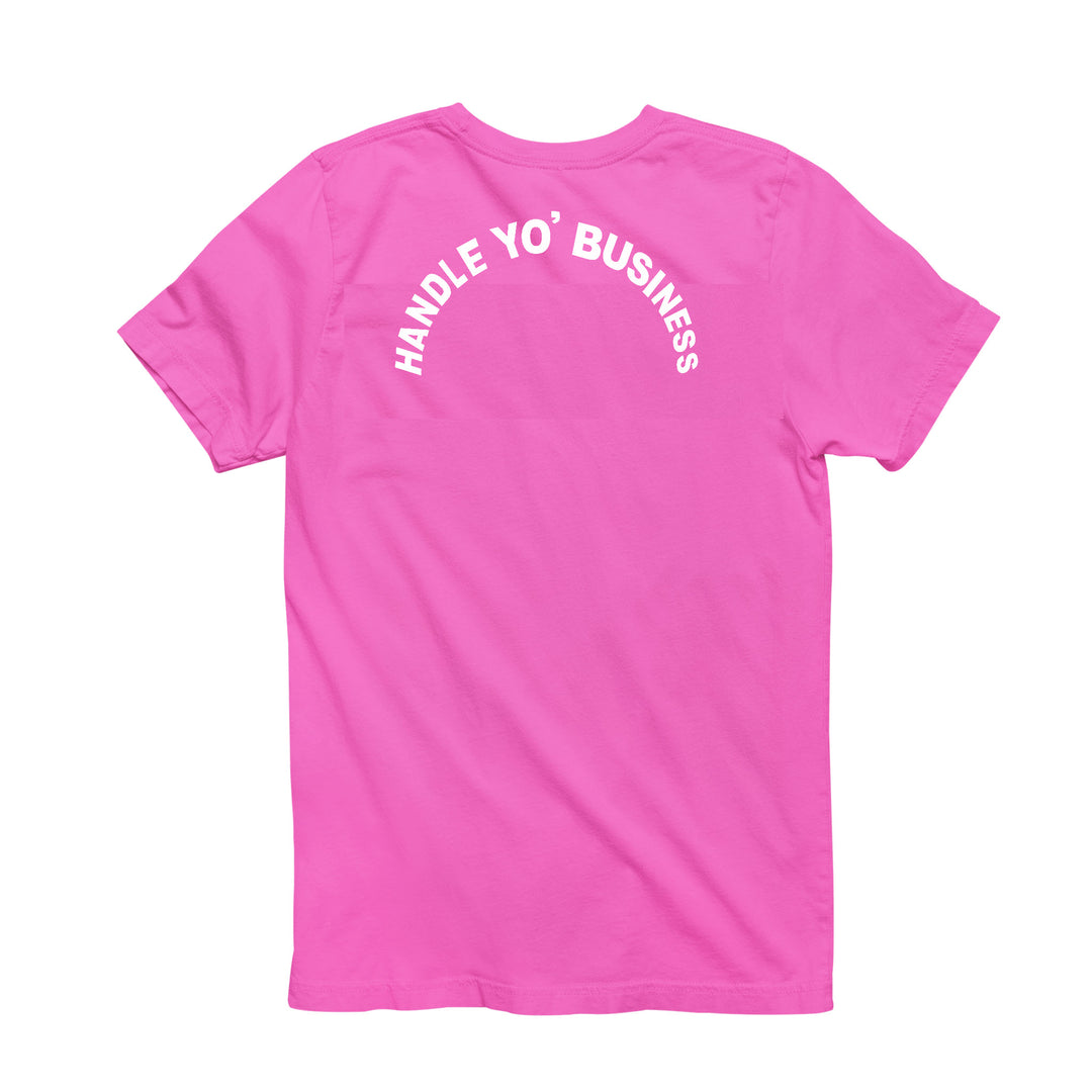 T-Shirt with “HYB” block acronym