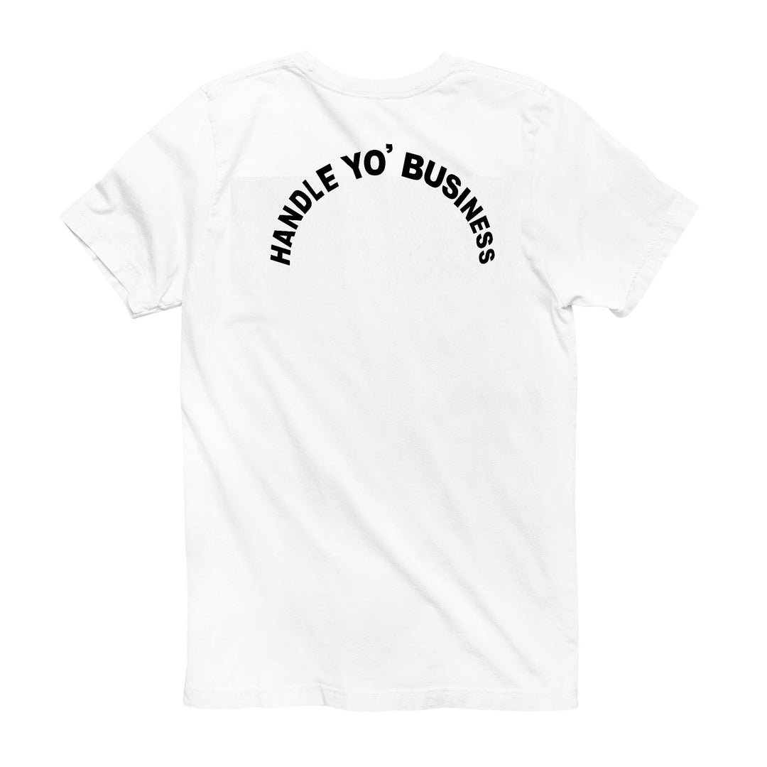 T-Shirt with “HYB” block acronym