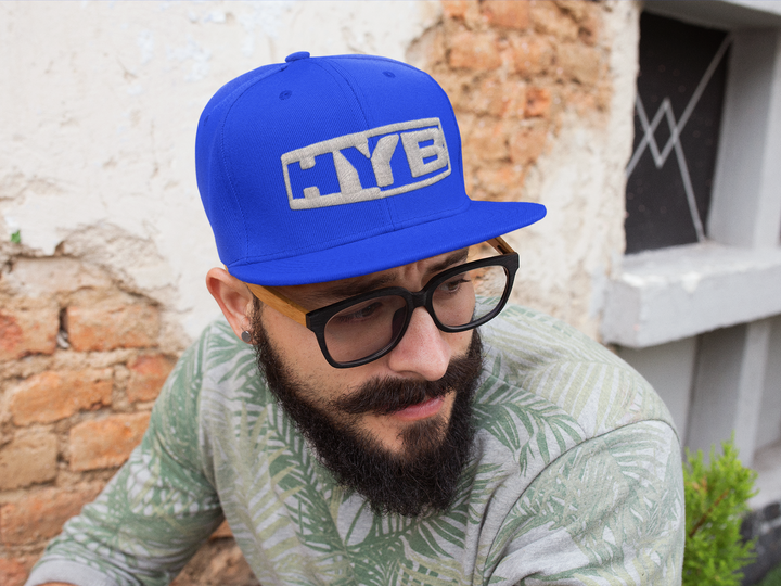 Flexfit Hat embroidered “HYB” acronym