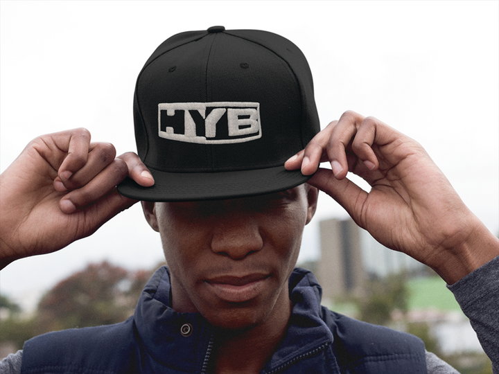 Flexfit Hat embroidered “HYB” acronym