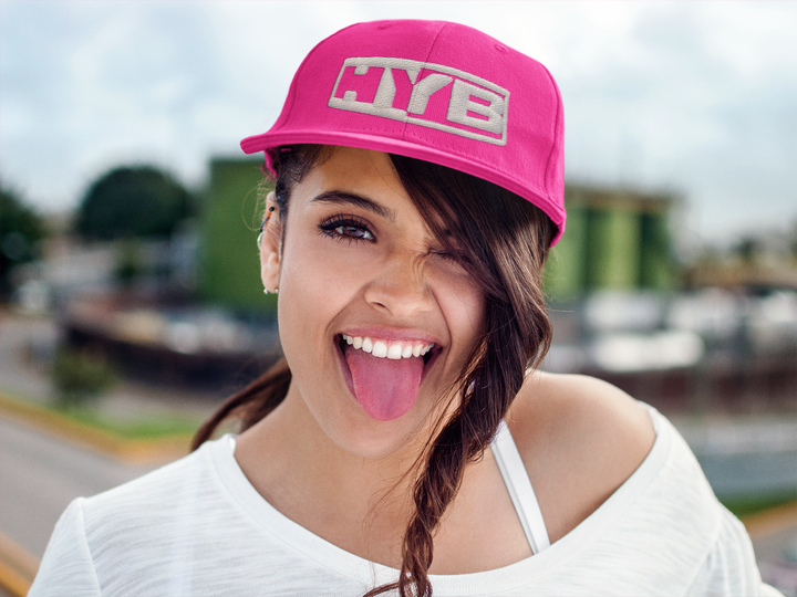 Flexfit Hat embroidered “HYB” acronym